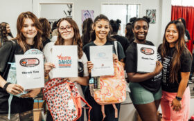 Students thankful for the generosity of Culture Shock Las Vegas (CSLV) and the DEAEF.