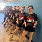 Students pose at the two-day “DEAEF Goes to Broadway” workshop