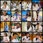 Students participating in the hands-on STEM program led by Dr. McDowell in the BabyScientist Program.